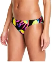 Tabitha Brown Size 3X Lemon Print Hipster Swim Bikini Bottom