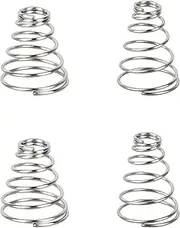 AOQIVIS Stainless Steel Percolators Pump Tube Springs Fits for Electric & Stove Top Coffee Percolators - 2pcs Electric & 2pcs Stove Top Springs - Silver
