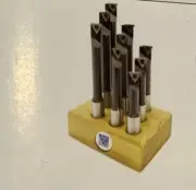 1/2" SHK INDEXABLE BORING BARS SET OF 9PCS-USA ITEM NUMBER ND500 (FL)