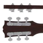 NEW Hipshot GUITAR TUNER UPGRADE KIT 3+3 GRIP-LOCK™ CLOSED SATIN 6K2EL0S