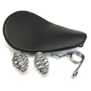 Bobber Seat with Chrome Springs Ideal for classic Motorcycle BSA/ Triumph