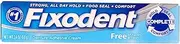 [Fixodent] Free Denture Adhesive Cream 2.40 oz (Pack of 5)