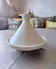 Moroccan tagine pot ceramic for serving appetizers and meals