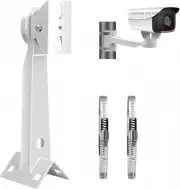 Security Camera Corner Pole Mounting Bracket, Universal Wall Corner Mounting Bra