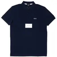 在飛比找蝦皮購物優惠-Hugo Boss 常規純色 Polo 衫 S