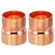 1 1/2" to 1 3/8" ID Copper Reducer 2pcs Reducing Coupling Fitting Pipe Adapter
