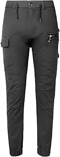 [BIG BEE] Utility Womens Work Pants Stretch Cotton Cargo Trousers Cuffed