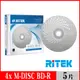 RITEK錸德 M-DISC千年光碟 4X BD-R 25GB/單片盒裝5入