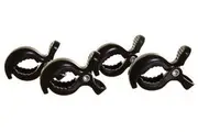 Strollerbuddy Stroller Clips (Black), 4 Piece