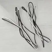 2 x 5m x 5mm (4.3T MBL) Dynice Dux Dyneema Strops w/ 2.5m Chafe Protected Tips