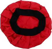 NOLITOY Heating Cap Hair Gel Hat Hair Heat Cap Microwavable Heat Cap for Steaming Curl Hair Shower Cap Womens Head Scarves Microwave Styling Steam Cap Womens Bandana Red