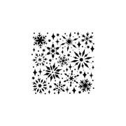 Crafter's Workshop Template 6"X6" - Snowflake Sparkles*