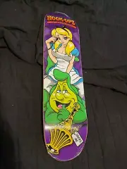 Hook-Ups Alice's wonderland Skateboard Deck Jeremy Klein JK Industries rare