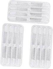 Baluue 5 Sets Clear Heel Grips of Adhesive Gel Heel Liners Sandals Flats Invisible Design Adhesion Shoe Grip Accessory for Loose Shoes