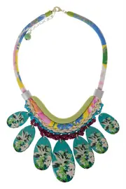 Floral Stones Necklace--ZOD-D13N4C