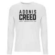 Creed Adonis Creed LA Logo Men's Long Sleeve T-Shirt - White