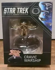 Star Trek Cravic Warship Eaglemoss Starship Sealed IN HAND USA Unreleased