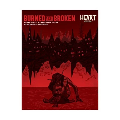 Rowan, Rook & Decard Fantasy RPG Heart - Burned and Broken (2021) New