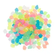 Glow Pebbles Aquarium Rocks Decorations for Fish Tank Luminous Stone
