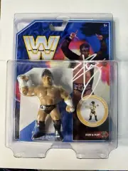 WWE Mattel Retro Zack Ryder Autographed Figure W/Protector & COA