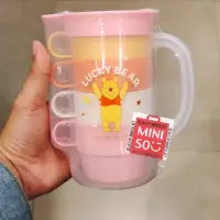 在飛比找蝦皮購物優惠-Miniso 4 玻璃茶壺飲水瓶小熊維尼版