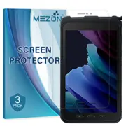 [3 Pack] Samsung Galaxy Tab Active3 8.0" Ultra Clear Film Screen Protector by MEZON (SM-T575, Clear)