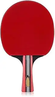 Ping Pong Paddles Table Tennis Bat with Carbon Fibre Technology for Increased Control, Spin & Power Performance-Level Ping Pong Bat ZSMMFDB (Size : Long Handle)