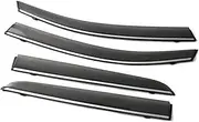 Pizgear for Toyota, BZ3 2023 2024 Car Weather Shield Window Visor Rain Cuard Deflector Sun Rain Guard Protectors Car Side Window Sunshade