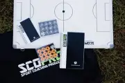 Soccer Coaching Board, 2 Magnet sets, Case, 1 GameDay/Mini Notepad (50 games)