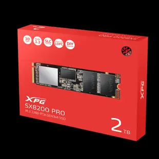 威剛 XPG SX8200 Pro 1TB PCIe Gen3x4 M.2 2280