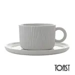 TOAST MU 咖啡杯盤組(白) 下午茶 咖啡時光 瓷杯 咖啡器具 咖啡精品 好生活