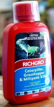 Richgro Caterpillar, Grasshopper & Millipede Insecticide 250mL 100g/L Carbaryl