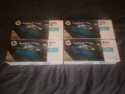 HP 842A 775mL Ink Cartridges all colors black cyan magenta yellow hp pagewide xl