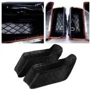 Black Saddlebags Liner Insert Fit For Harley Fat Boy Breakout FXBR Fat Boy 18-24