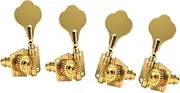 Generic 4Pcs Electric Guitar String Tuning Pegs, Open Frame Tuning Buttons, Tuning Keys for Practice, Stage, gold
