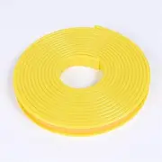 U-Shape Furniture Edge Banding, Edging Strip， 16.4FT Veneer Edge Banding, Peel and Stick Veneer Edge Trim Collapsible Edge Guards for Cabinet Repair(Yellow,40 mm)