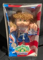 Olympic Memorabilia cabbage Patch kids olympikids Soccer Marcia Janey- NEW RARE