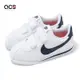 Nike 休閒鞋 Cortez Basic 小童鞋 白 藍 魔鬼氈 皮革 嬰兒鞋 小朋友 904769-106