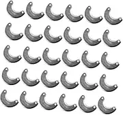YOSADIER 50pcs Picture Frame Clips Metal Fasteners for Photo Frames Easy Installation Turn Backing Buttons Hardware for Artwork and Craft Projects Headboard Stoppers Screws