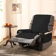 Marlow Recliner Sofa Slipcover Protector Mat Massage Chair Waterproof Couch Pet M Black