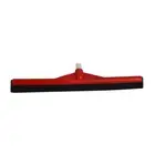SYR Plastic Floor Squeegee Twin Blade Rubber 45cm Head Cleaning/Cleaner Red