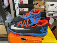 在飛比找Yahoo!奇摩拍賣優惠-KK精選 （瑕）Nike KD6 杜蘭特6代 實戰籃球鞋 黑