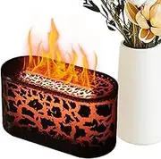 Oil Diffuser - Crack Fire Air Purifier - Multipurpose Bedroom Humidifier Decoration for Bathroom Spa Basement Nursery Hotel Car Yoga Space