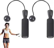 Cordless Skipping Rope - Cordless Skipping Rope Weighted - Portable Fitness Equipment Workout Stuff for Kids Women Men Home Gym Indoor Outdoor Use