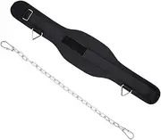 Vaveren Dip Belt for Weight Lifting Weightlifting Back Support Strap Weight Belt Dipping Belt for Squats Pullups Fitness Powerlifting