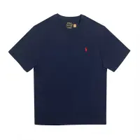 在飛比找Yahoo奇摩購物中心優惠-Polo Ralph Lauren RL 熱銷刺繡小馬素面短