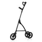 Rollator Walker for Seniors & Caregivers - Steerable Cane with 7.5" Wheels