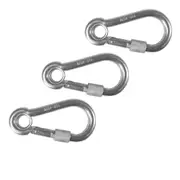 [TechBrands] Carbine Style Snap Hook with Locking Collar - 100mm