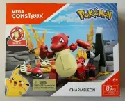 Mega Construx Pokemon Charmeleon DYR76 89 Pcs Building Set NEW