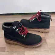 NWB ALDO Pevio Black Combat Boot Size 11
